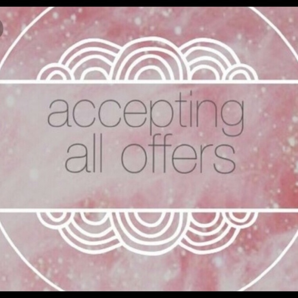 All reasonable offers accepted!